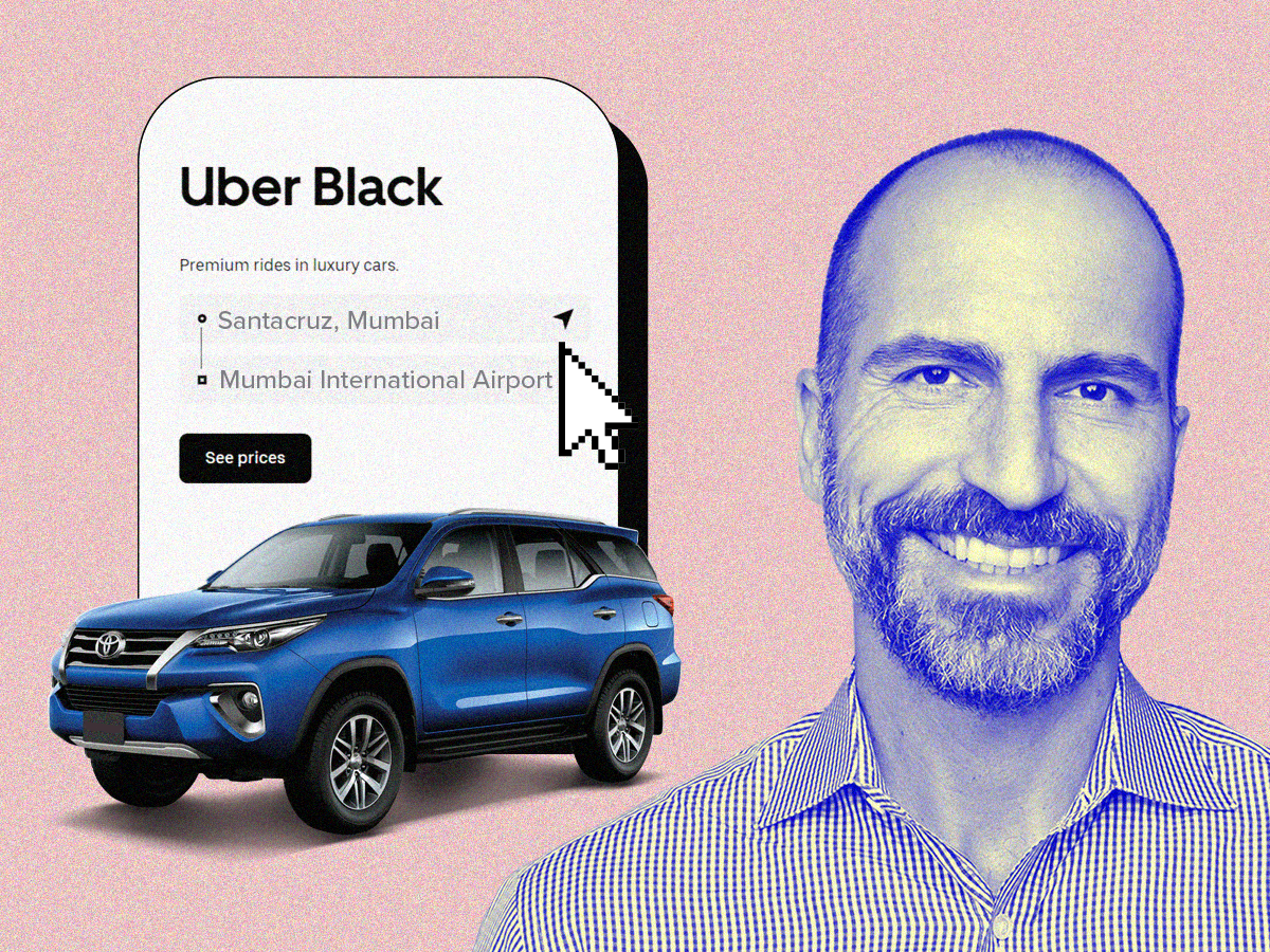 Uber Black luxury cars to be launched in pilot mode in select Mumbai locations_Dara Khosrowshahi_CEO Uber_THUMB IMAGE_ETTECH_2